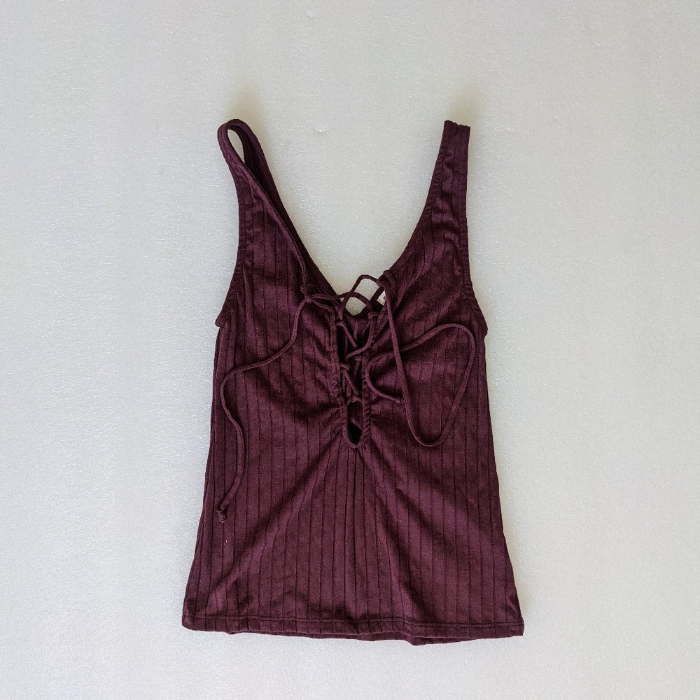 Urban Outfitters Criss Cross Front Tank